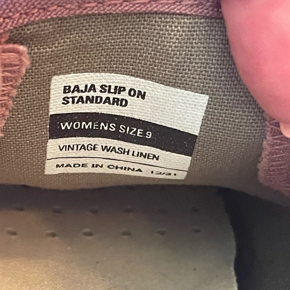 {SeaVees} Baja Slip On Standard Sneakers in “Vintage Wash Linen” - Picture 12 of 14